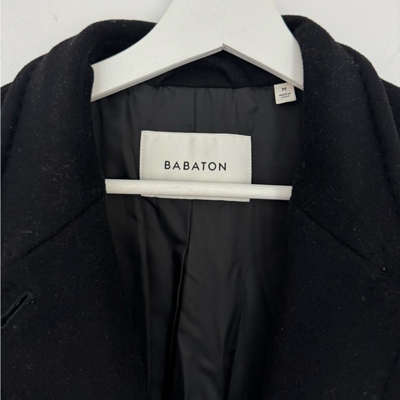 Aritzia Babaton Stedman Black Wool Coat - Picture 10 of 10